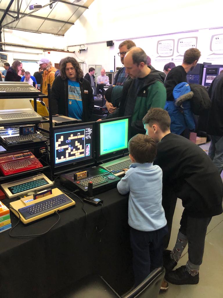 computermuseum's tweet image. It was a great pleasure again to host this year&apos;s retrofest. A huge thank you to @HereBeDragons3 for organising and all the exhibitors for giving up their time to bring their special machines for our huge crowds to enjoy :)