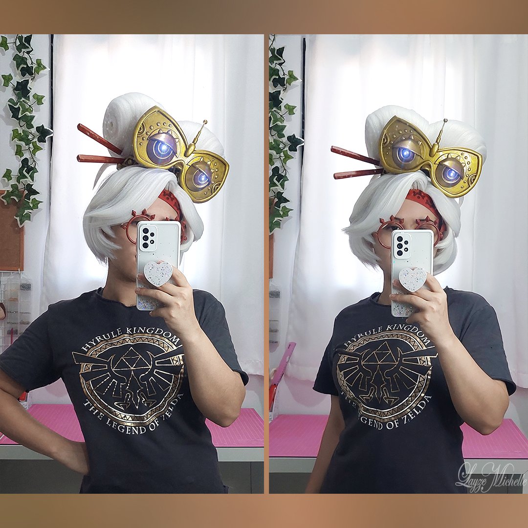 First #Purah's ToTK pooost, the wig and accessory finished ⁣and from now on it's just going to be a flooooood!🤟❤️

#TearsOfTheKingdom
