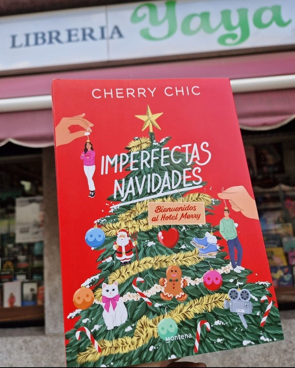 LibreriaYaya's tweet photo. #ImperfectasNavidades
@Cherrychic_

25 pruebas navideñas
Una cuenta de Tik Tok retransmitiéndolo todo en directo.
Líos, engaños, reproches y una buena porción de rencor.
¿Qué podría salir mal?
@somosinfinitos #wattpadbooks #teenbooks #darkfantasy #novelajuvenil https://t.co/ySiyBfzTDZ