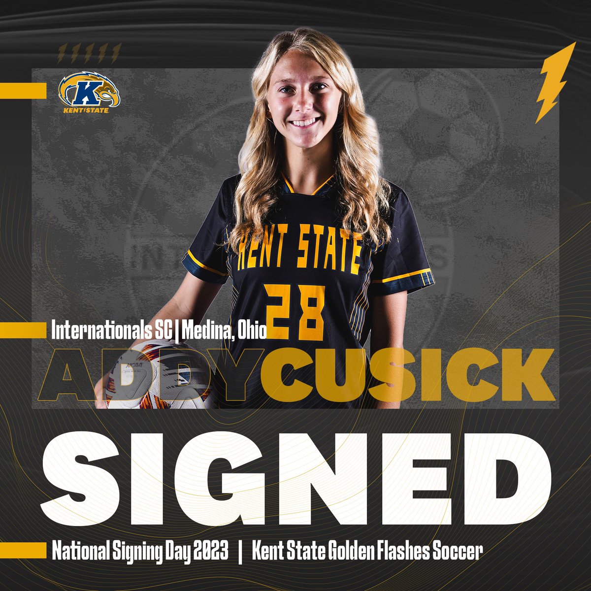Signed. ✍️

🪪 Addy Cusick
🏠 Medina, Ohio
⚽️ Internationals SC

Welcome to the #FlashFamily!⚡️

#GoFlashes | #NSD23