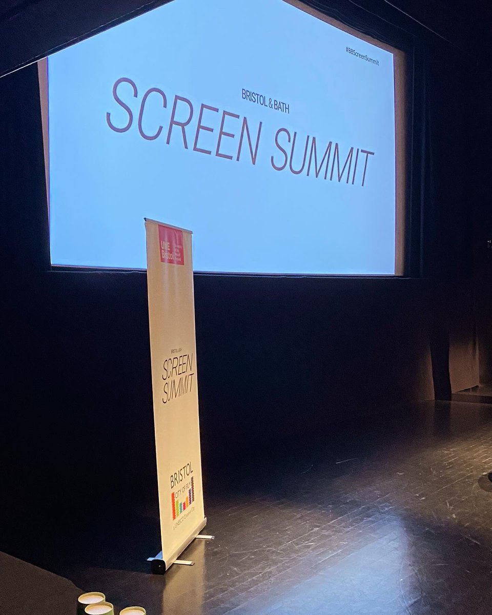 Great panel discussion today with @holbrook99 
Ciara Mcllvenny from @sidgentlefilms @LorettaPreece hosted by @JoeSims10 for the Bristol and Bath screen summit in the @arnolfiniarts @UWEBristol @BristolFilmCity also a good discussion with Gwawr Lloyd and @Sebchoudhury