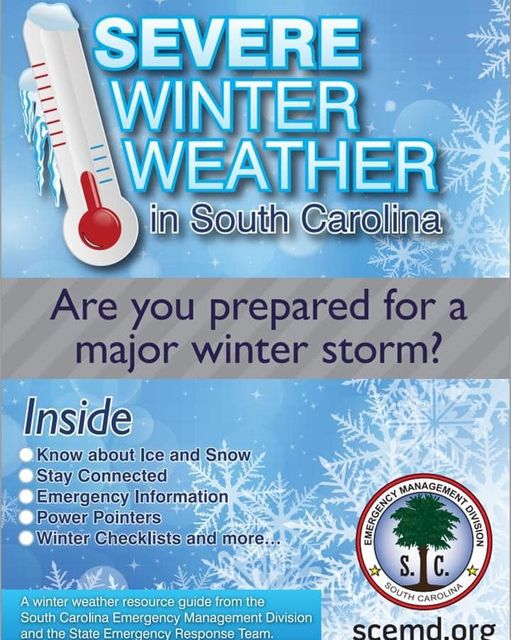 SCEMD's tweet photo. Keep on preppin' for the colder months ahead. Don’t forget you can go through the entire Severe Winter Weather Guide on your phone, computer, or tablet. Just click this link: https://t.co/jWc41L2BOy
#WinterWeatherPrep #PrepWeek #WinterIsComing https://t.co/b7hdfmCyD4