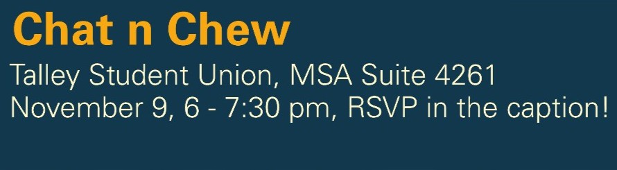 Join MSA, @ncsu_nasa, and the ISES for our annual Chat n Chew Dinner. Catered food and refreshments will be available while we discuss Native issues  on campus and more broadly. The event is first come, first serve, so get your food early!!  RSVP at ow.ly/ImgV50Q5FMU