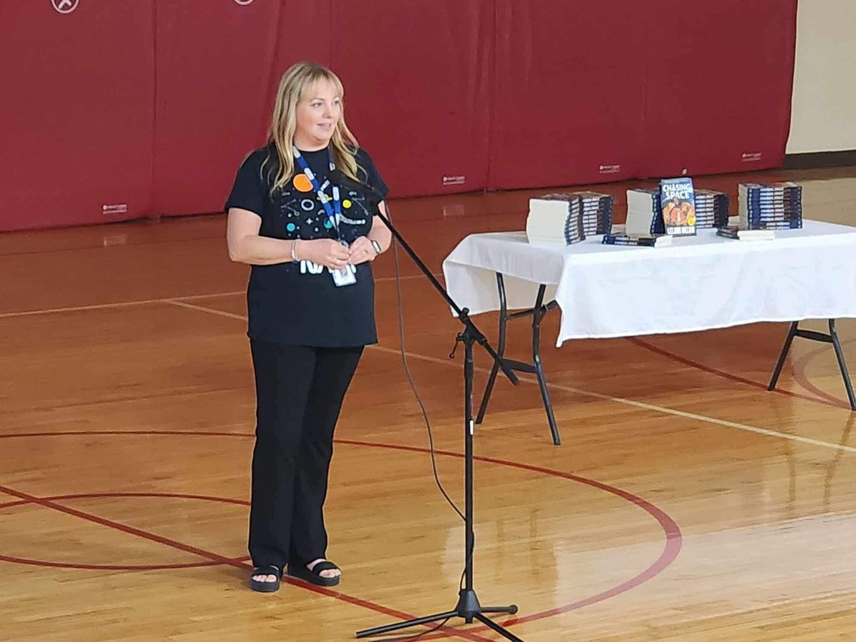 On this #NationalSTEMDay, 2023 Grants in Place Fellow Kathryn Vaughn and her students had the incredible opportunity to join European Space Agency flight engineer Andy Mogensen and <a href="/NASA/">NASA</a> flight engineer Jasmin Moghbeli for an ISS Expedition 70 in-flight educational event today!