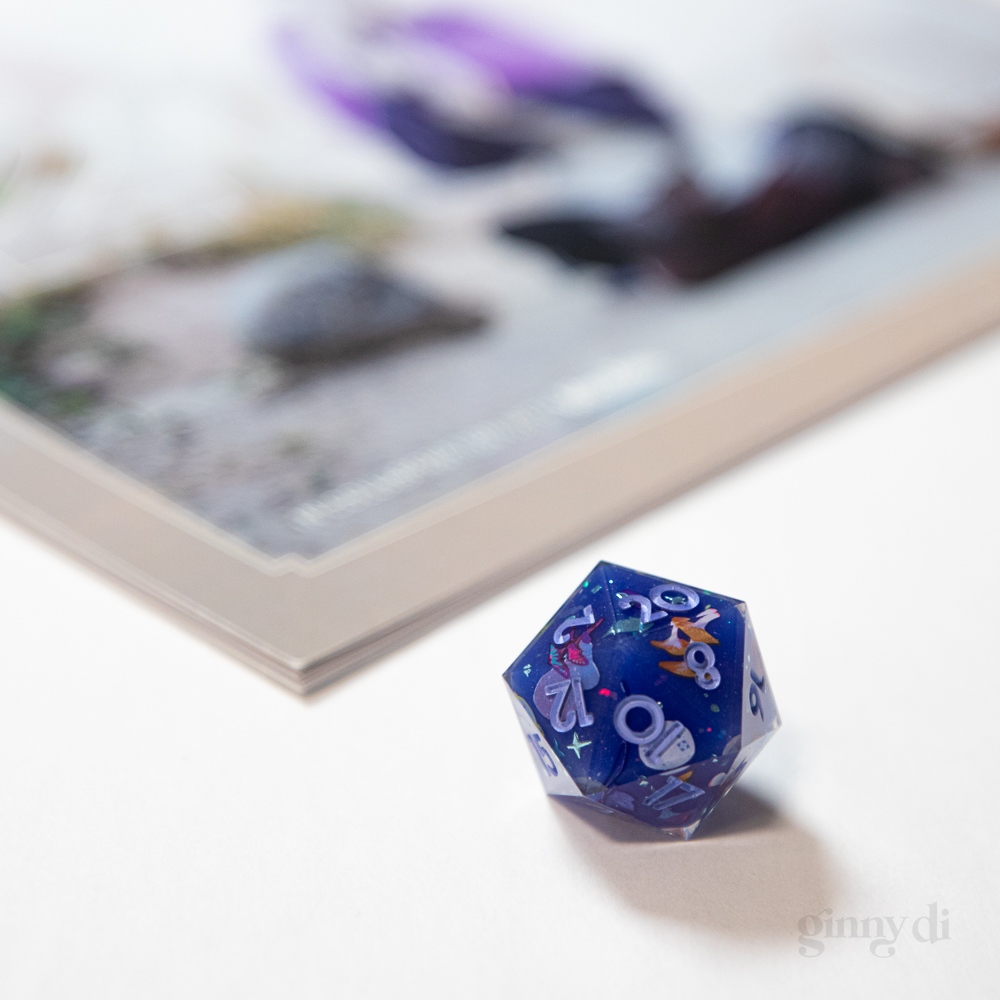 🪷 Ginny Di x @dispeldice 🌱 There TWO ways to get these dice: 1️⃣ The DELUXE calendar comes with 1 random d20 2️⃣ The LEGENDARY calendar comes with all 3 d20s We've sold 80% of our Legendary calendars, so if you want the full set, don't wait! 👀 ginnydi.com/shop