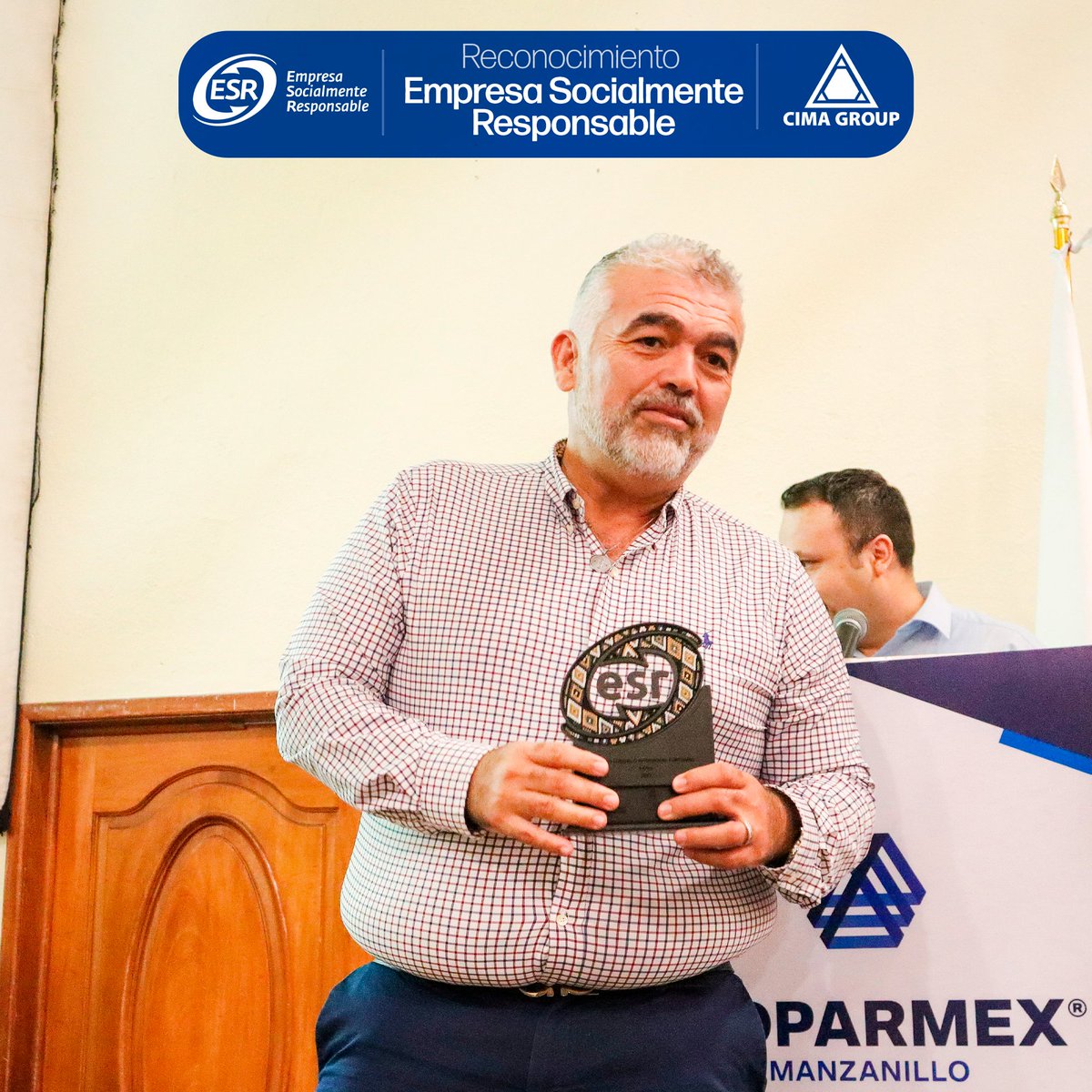 CimaGroupMX's tweet photo. CIMA Punto de Inspección, reconocida por su responsabilidad social al obtener el Distintivo ESR por primera vez. 
En CIMA Group seguiremos por el camino de la responsabilidad social para seguir creciendo juntos. ��🏻 https://t.co/yMQqUgwtSI