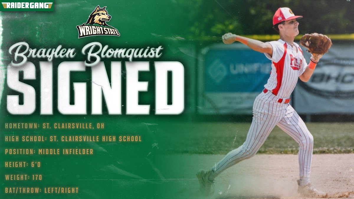 Big-time 𝐒𝐈𝐆𝐍𝐄𝐄 staying in Ohio.✍️

Welcome to the #Raidergang, <a href="/brayblomquist8/">Braylen Blomquist</a>!