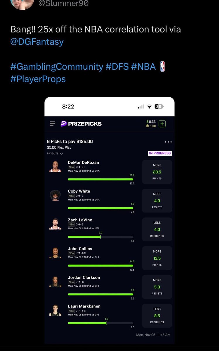 DGFantasy's tweet photo. Just a reminder we have 14 NBA GAMES TODAY. 🚨

Our tools are updating every second to give you the best plays on the board for ALL of these games.. Checkout some success from DGF members! 🔥

Find our tools here: 👇
https://t.co/0NrVXNE12k

#PrizePicks #GamblingTwitter https://t.co/kyHDyPkSgV