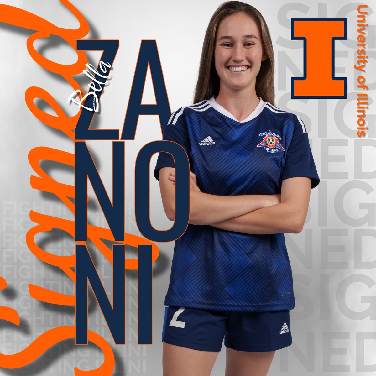 SolarECNL06's tweet photo. 🎉 Thrilled to congratulate @zanoni_isabella on officially signing to join the University of Illinois soccer team! 🔶🔷⚽️ Your skills and dedication are bound to make a big impact. Here's to a fantastic journey with the Fighting Illini! 🙌🔥 @IlliniSoccer #Illini #HTTO https://t.co/WQnMbn3bix
