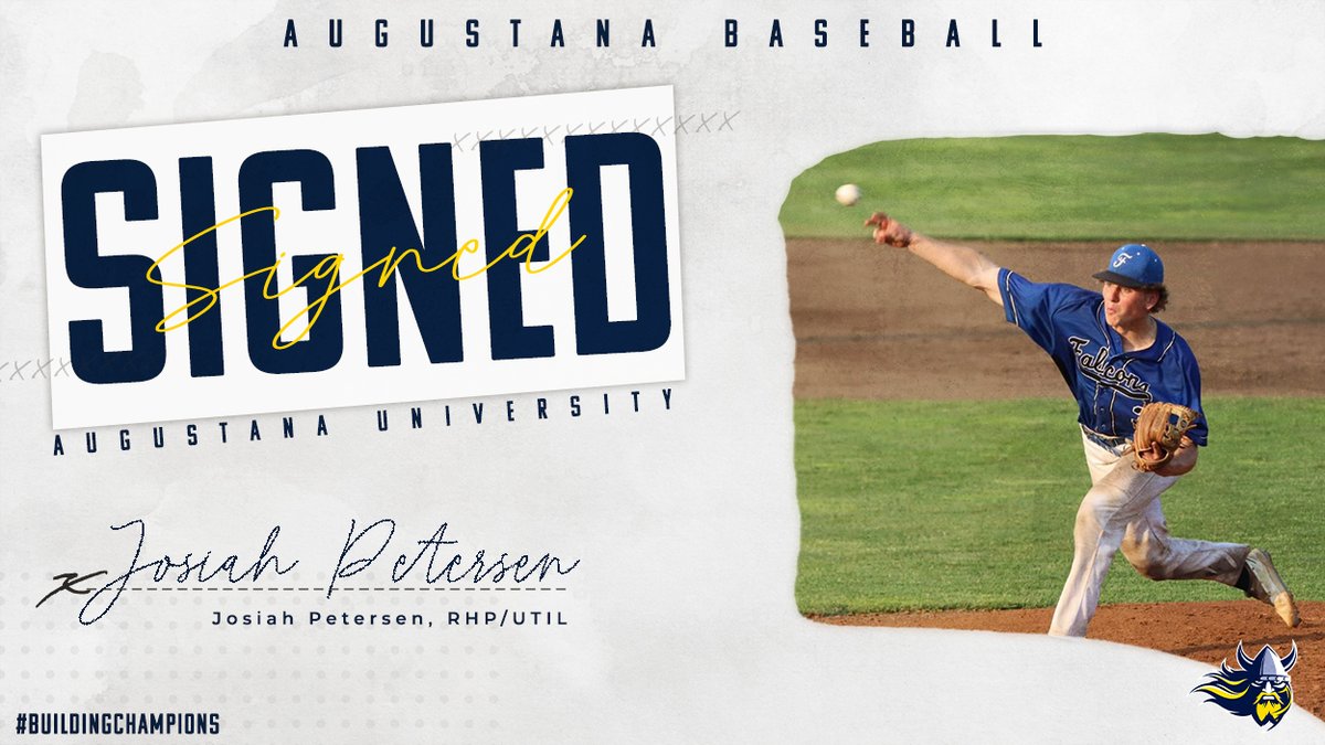 It's official 🖊️

Welcome to the <a href="/GoAugie/">Augustana Vikings</a> family, <a href="/JosiahPetersen5/">Josiah Petersen</a>⚔️

#BuildingChampions | #AugieNSD