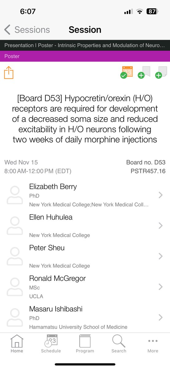 I suck and forget to use Twitter-X
But for those of you heading to the <a href="/SfNtweets/">Society for Neuroscience (SfN)</a> conference this weekend here is my poster info! See you there!!