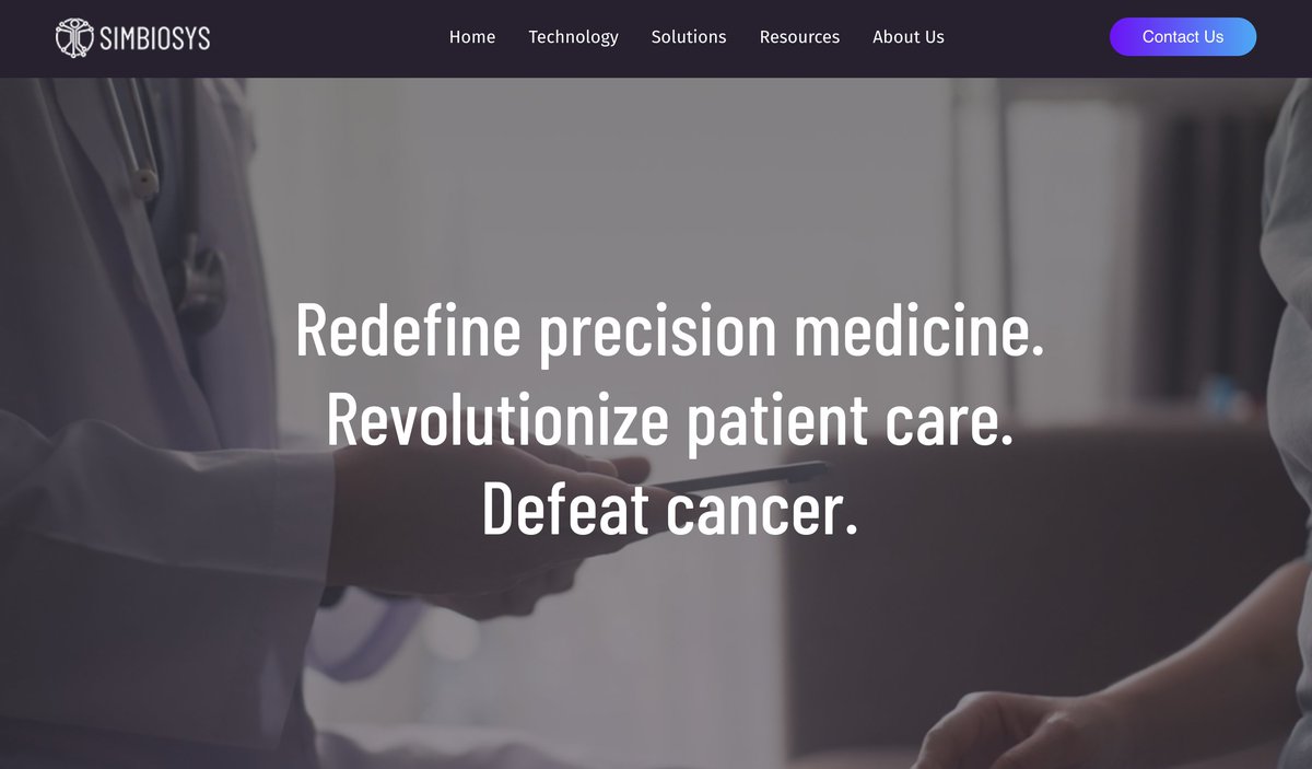 SimBioSys's tweet image. As our product pipeline continues to advance, now is the perfect time to update our website to reflect all of our important progress! Learn more about the exciting things happening, including the latest on our TumorSight and PhenoScope platforms: simbiosys.com