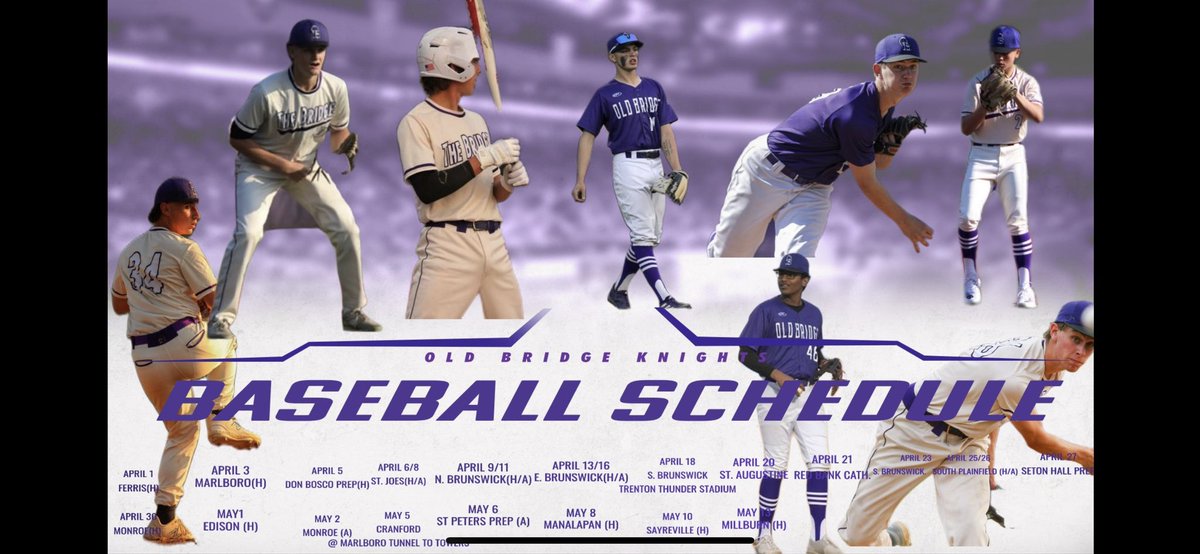 2024 Baseball Schedule!
