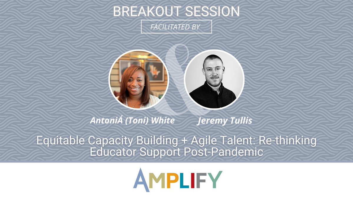 Join facilitators AntoniÁ (Toni) White and Jeremy Tullis of @_catalyst_ed to see how educators can focus on equity-oriented capacity building to maximize their impact on staff and students! Here's the agenda to learn more about their session: kauffman.org/amplify/2023-c… #amplifykc