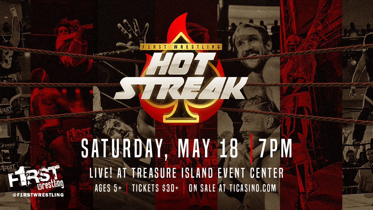 🚨𝐉𝐔𝐒𝐓 𝐀𝐍𝐍𝐎𝐔𝐍𝐂𝐄𝐃🚨

🔥𝑯𝑶𝑻 𝑺𝑻𝑹𝑬𝑨𝑲♠️
SATURDAY | May 18th
<a href="/ticasino/">Treasure Island</a> | Welch, MN
Doors 6pm | Show 7pm | Ages 5+

❗️TIX ON SALE 11/17 @ 10am CST❗️