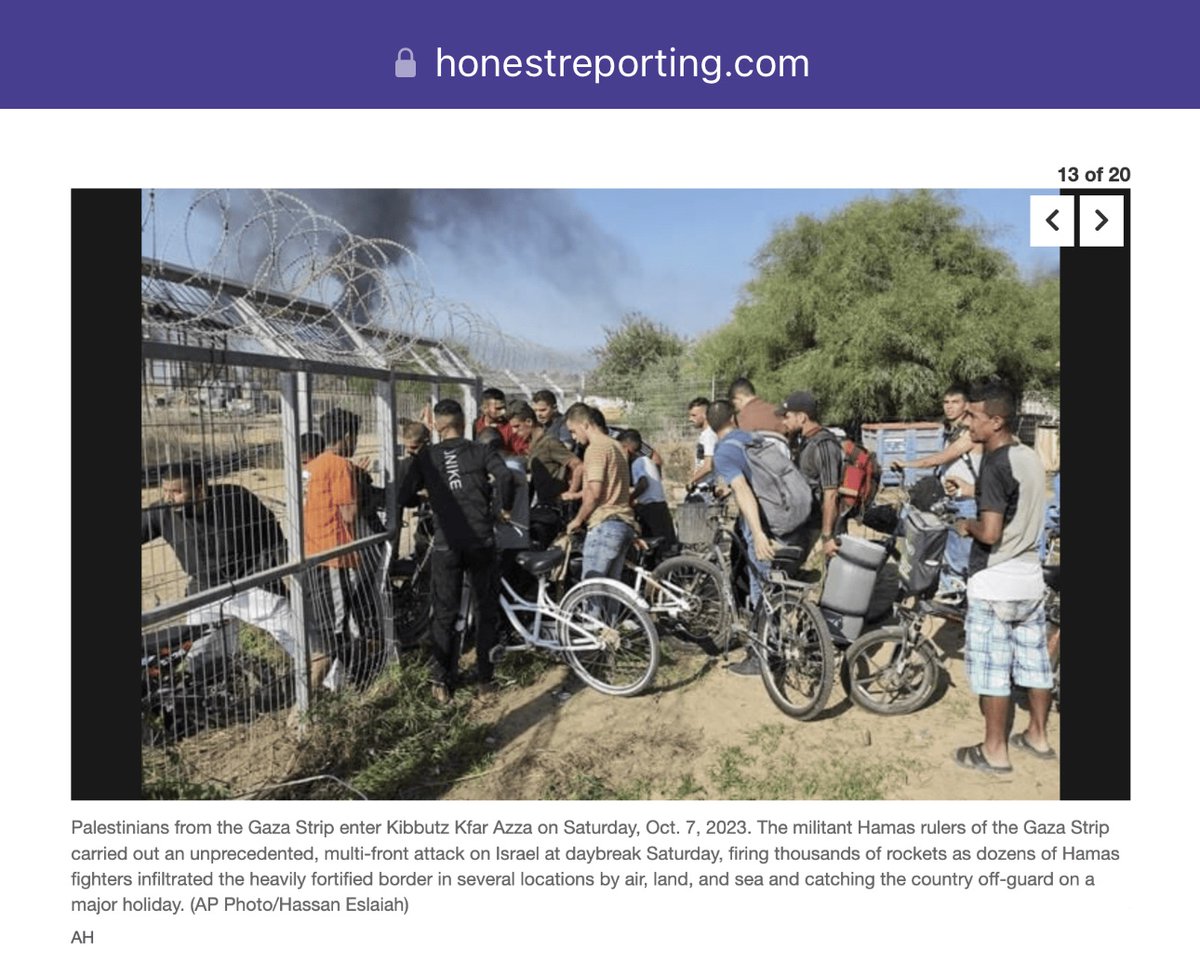 @AP: Photojournalists or Infiltrators?

Four names appear on AP’s photo credits from the Israel-Gaza border area on October 7: Hassan Eslaiah, Yousef Masoud, Ali Mahmud, and Hatem Ali.