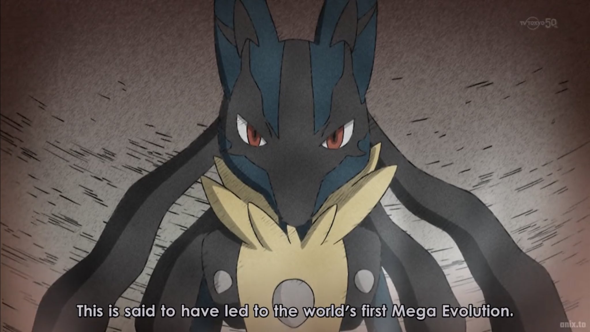 Goose on X: Mega lucario being the first mega Pokémon is so based   / X