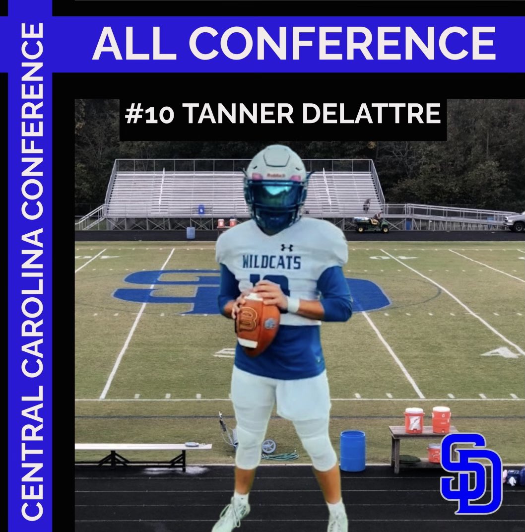 Congratulations to our 3 All-Conference players ! Peyton, Tanner &amp; Andrew , thank you all so much for your dedication and effort to our football team! 

#WhyNotUs