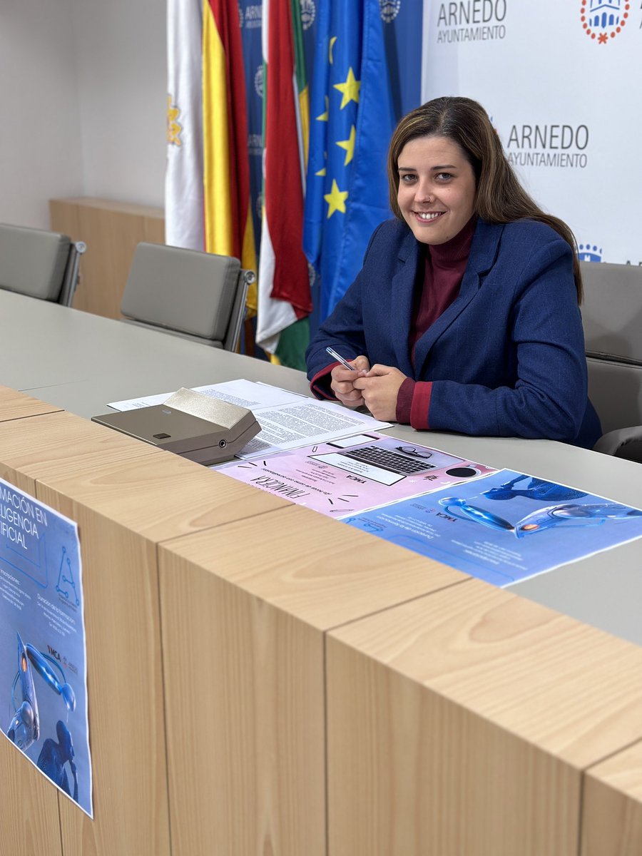 aytoarnedo's tweet photo. 📲La concejalía de empleo pone en marcha formación en educación financiera e inteligencia artificial.

ℹ️https://t.co/i3tFhrYI6a https://t.co/hWLkNepZIS