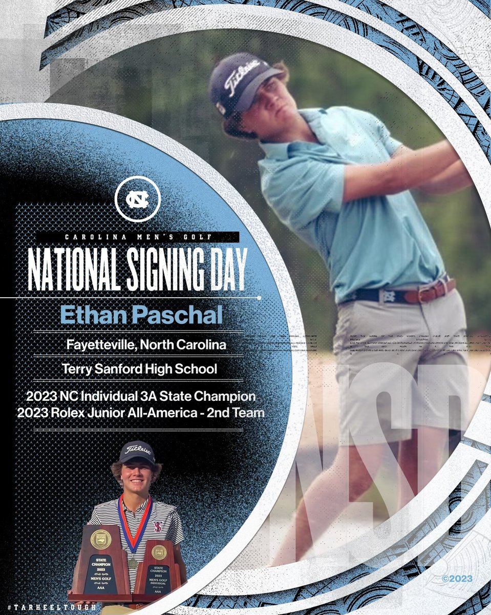 Ethan Paschal of Fayetteville, N.C. Welcome to the Carolina Golf Family!