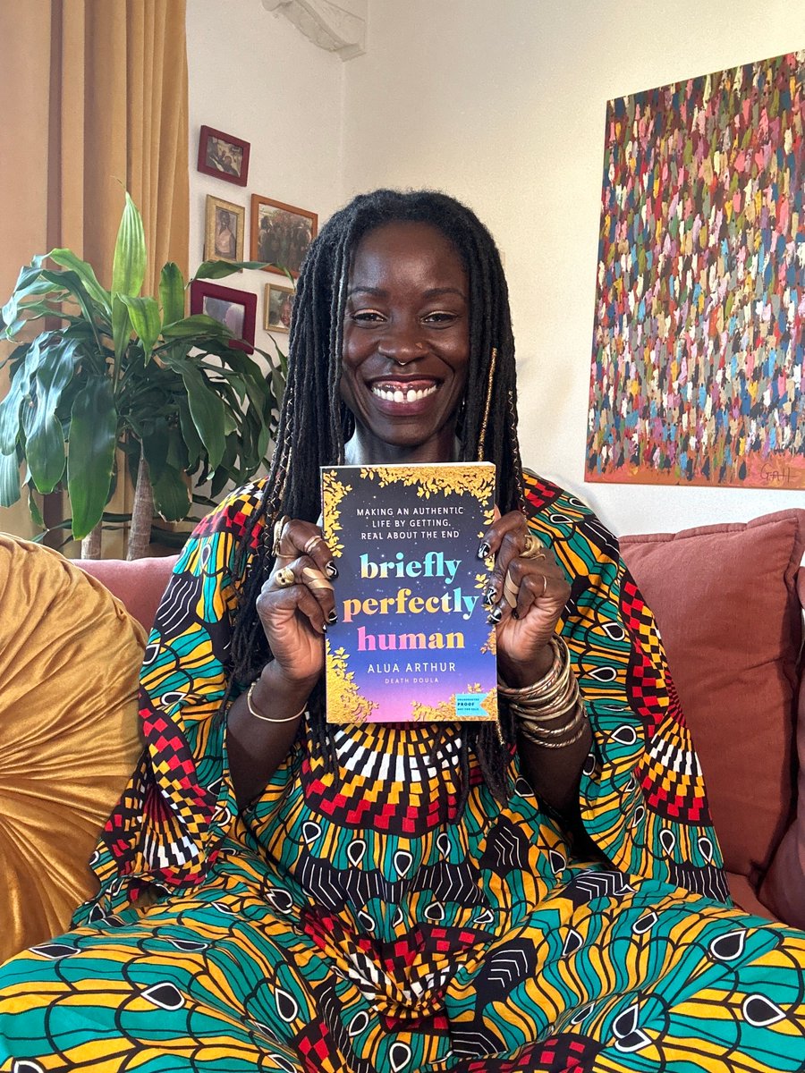 I WROTE A BOOK Y'ALL! Briefly Perfectly Human - Coming September 16, 2024. Available for preorder TODAY! @HarperCollins @MarinerBooks harpercollins.com/pages/alua-art…