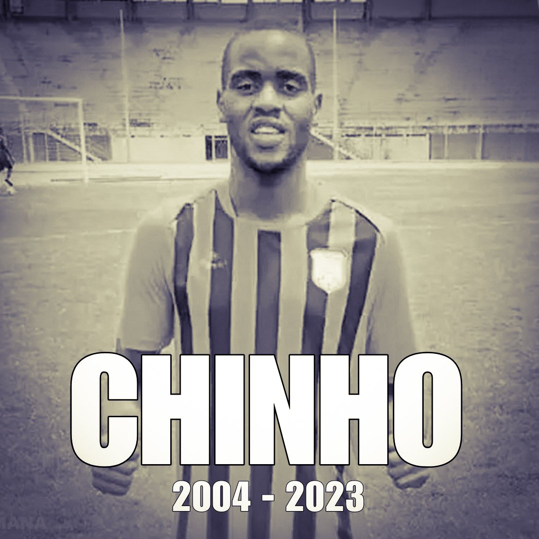 foot_visual's tweet photo. LUTO

A VisualFoot tomou conhecimento do passamento físico do atleta de futebol, do escalão sénior do Power Sport "Chinho", irmão do atleta de futebol, Foguinho (ainda está ativo).

Vimos através deste, expressar os nossos sinceros pêsames à família enlutada, clube, amigos, vizinhos e a toda a comunidade do futebol que neste momento de luto e perda do jovem atleta.

Paz a sua alma
