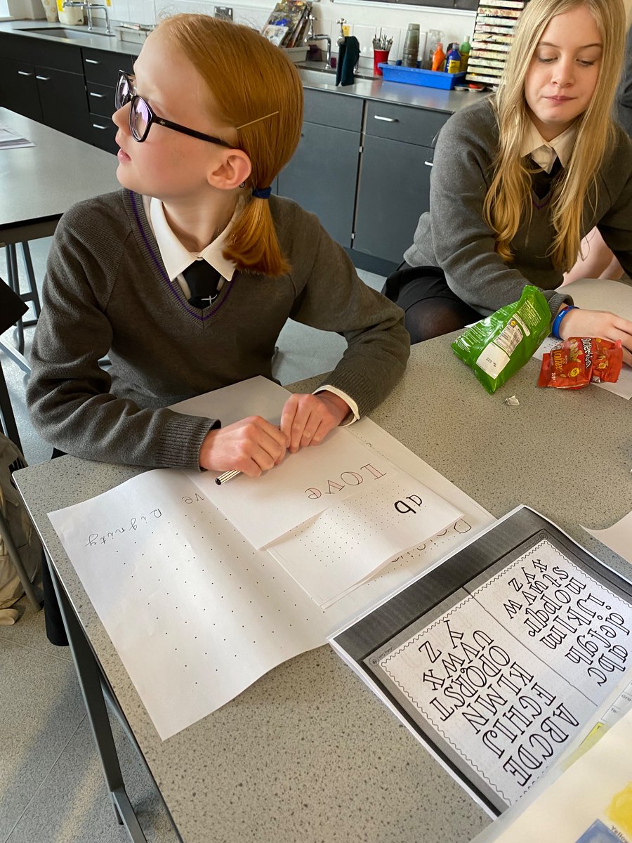 Our new and improved Journal Club begins…this week, practice makes progress when it comes to fonts and calligraphy <a href="/ArtatNewmanRC/">Miss Hughes</a>  <a href="/NewmanRCEnglish/">Newman RC English</a>  #journal #journalclub #extracurricular #bjhnjournalclub