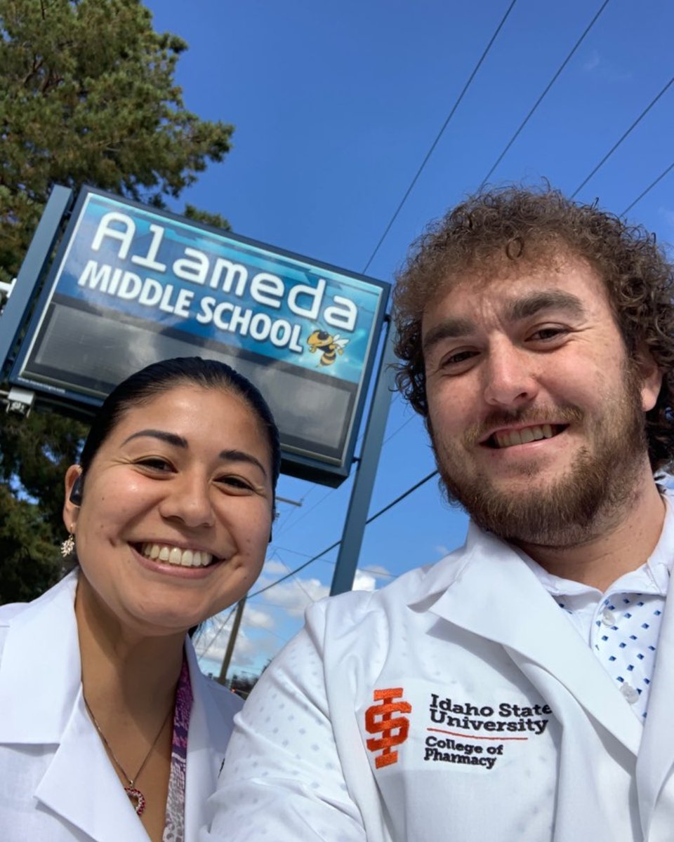 Here's an Operation OTC photo dump! These are some of our Pharmacy students visiting local grade schools educating 5th through 8th graders on:

Reading medicine directions

Following OTC label directions

Proper measurement of medicine 

Safe storage and disposal of medicine