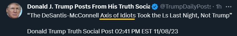AwakenedOutlaw's tweet photo. This is one of the reasons I love the guy. 😆

#AxisOfIdiots https://t.co/KGOXp7KQrh