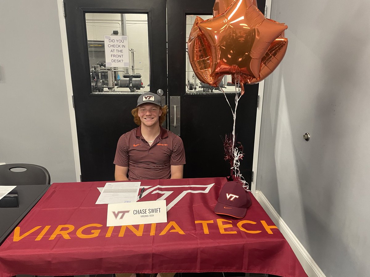 officially a hokie🦃 thanks to everyone that has helped me over the years.