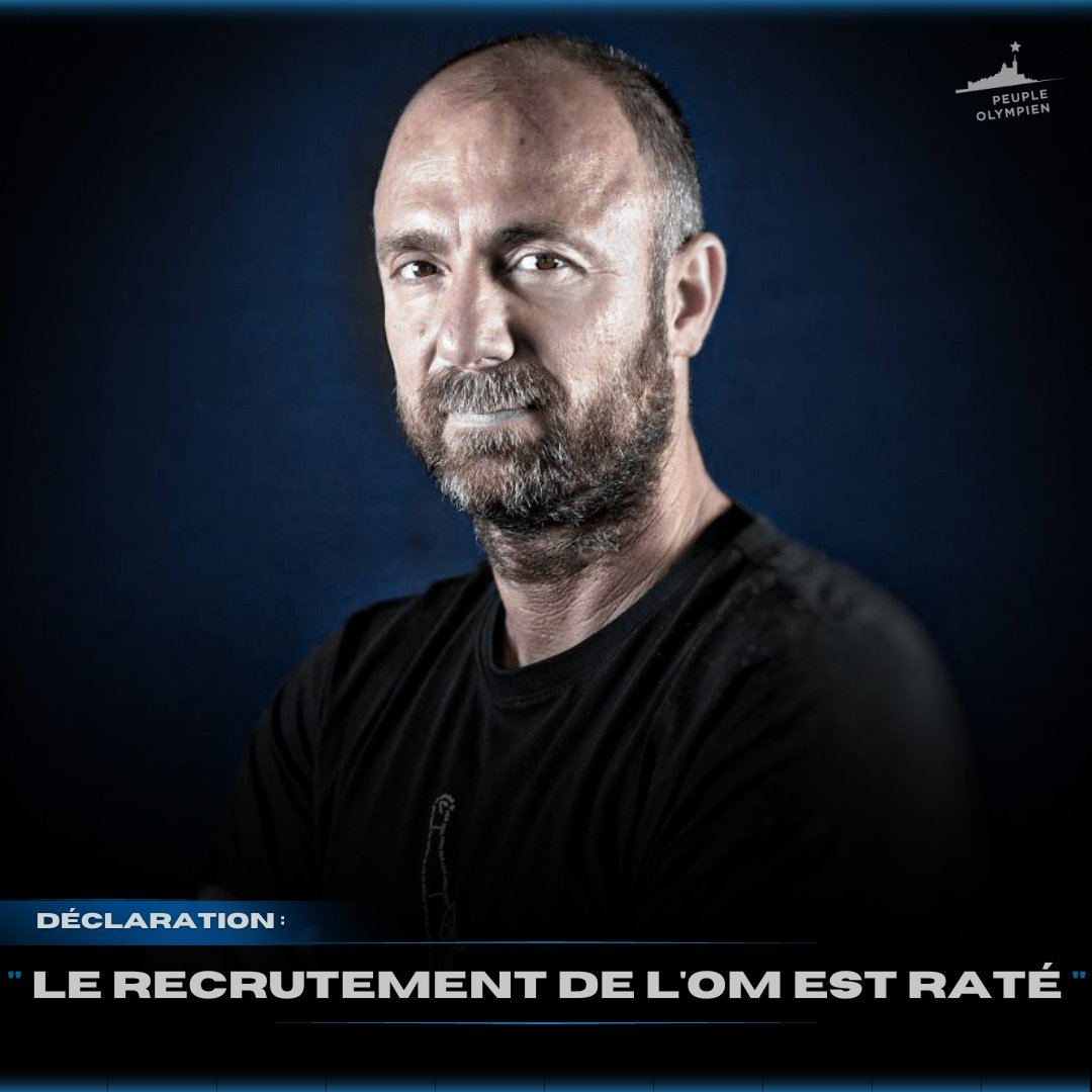 💬 Christophe Dugarry : « Le recrutement de l’OM est raté. Malheureusement les joueurs recrutés montrent des limites. Des limites à ne pas montrer lorsque l'on signe à Marseille. » 👉 Êtes-vous d'accord avec l'ancien Marseillais ? @Rothensenflamme | #TeamOM