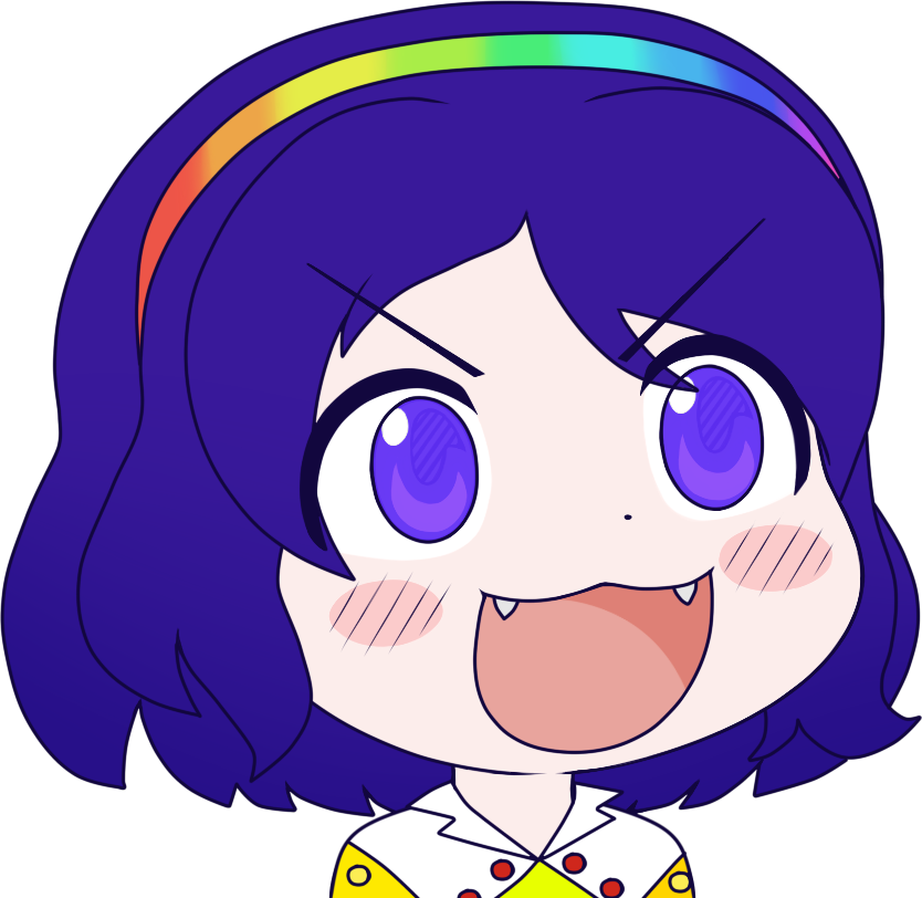 plst41's tweet photo. Here's Chimata Gyate!
This is the prize for @ScorpionSRL , who won the latest Gyate art raffle!
#raffle #gyate #touhou https://t.co/TFZUaVNMvB
