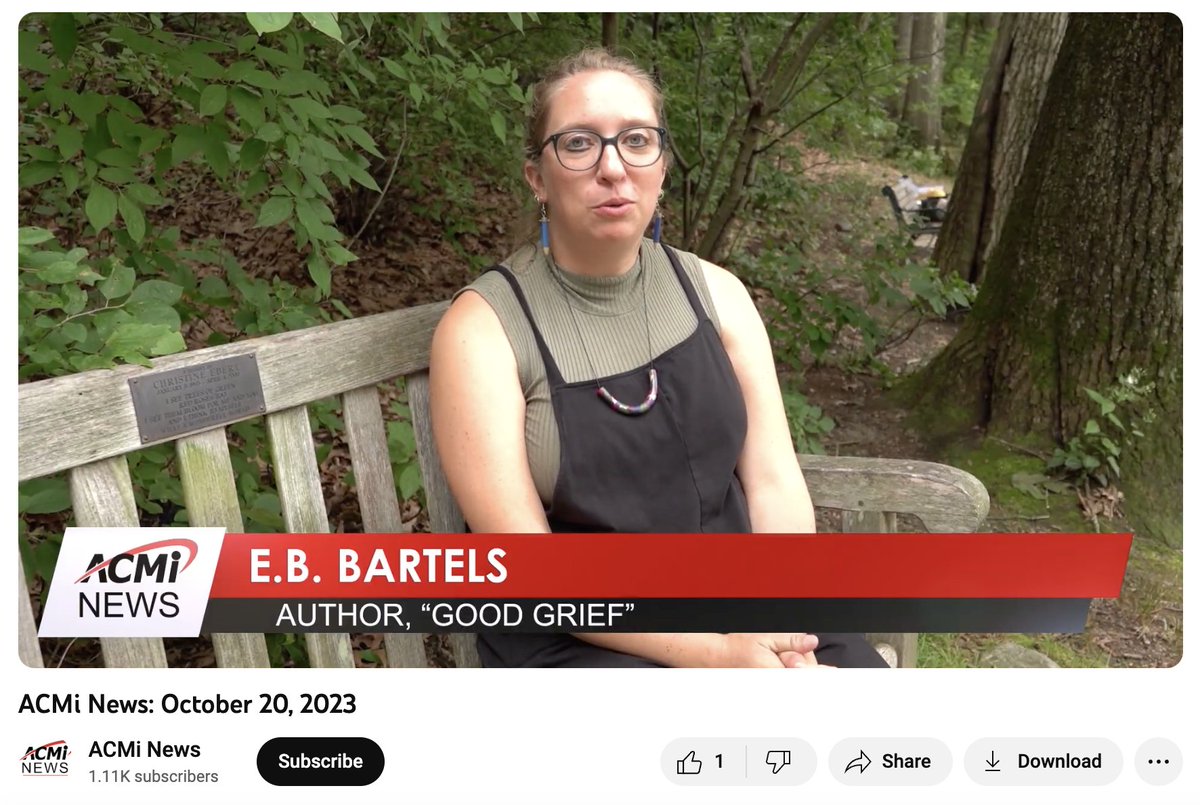 your favorite dead pets girl was on local television! check out the segment featuring #goodgriefpetsbook on Arlington Community Media, Inc.! this might just be the best review I've gotten yet: 'a groundbreaking book by an Arlington author.' thanks, ACMI!