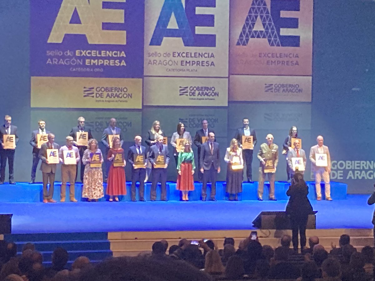 Lourdes Buisán Gabás (@lourdesbuisan) on Twitter photo Enhorabuena a todos los galardonados
La directora de @ITAINNOVA <a href="/EstherBorao/">Esther Borao</a> ha recibido el Sello de Oro a la excelencia empresarial, lograda por el trabajo y esfuerzo de sus integrantes. Enhorabuena a todos los galardonados
La directora de @ITAINNOVA <a href="/EstherBorao/">Esther Borao</a> ha recibido el Sello de Oro a la excelencia empresarial, lograda por el trabajo y esfuerzo de sus integrantes.