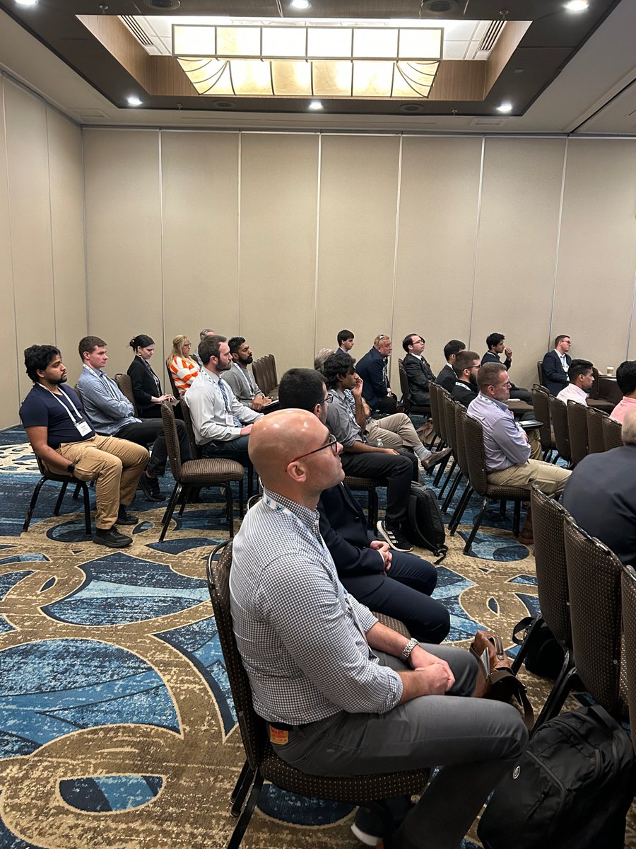 SAEIntl's tweet photo. SAE's Energy and Propulsion Conference and Exhibition is still underway! Don Hillebrand, @ENERGY, kicked off Day 2 with this morning's keynote on Transportation Decarbonization Plans. See everyone tomorrow for Day 3! #EPC23 https://t.co/zweYpTk9Td