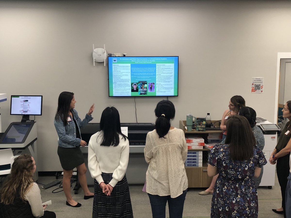 Hosting the LELA Symposium and hearing about great literacy research happening here  <a href="/NCStateCED/">NC State College of Education</a>!