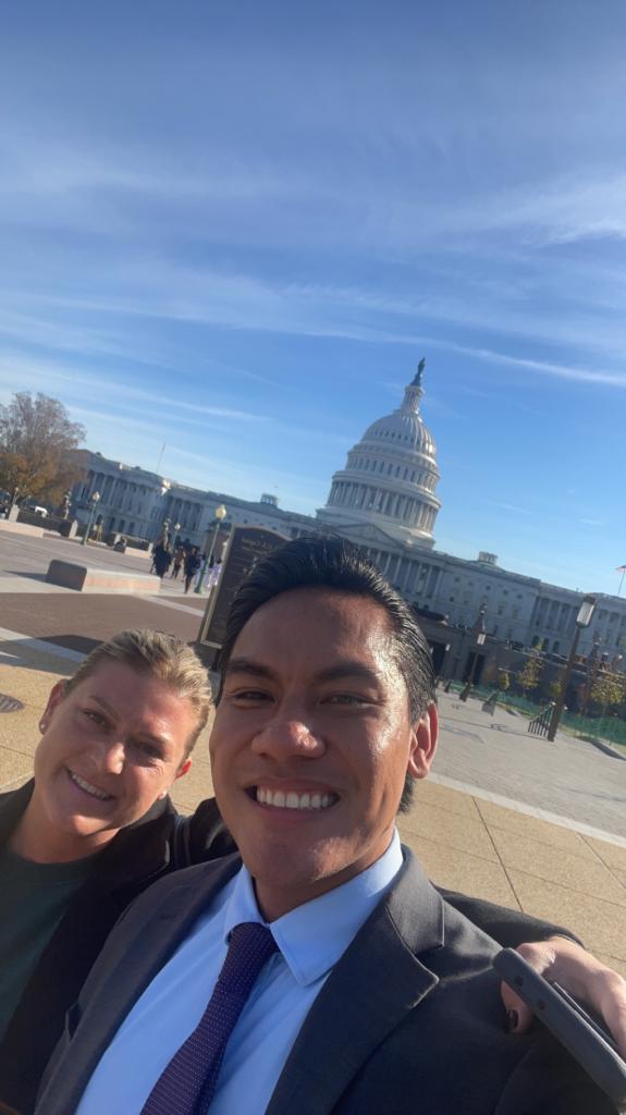 Another day of running around the Hill with @AnthonyLamorena #CJR @RSI