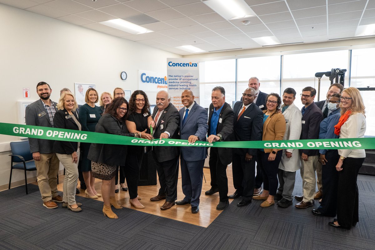 Call_Me_Dutch's tweet image. This morning, #TeamDutch’s Jaime helped @ConcentraHealth officially open their brand-new medical center in #MD02’s Rosedale. As a leader in occupational medicine, Concentra is keeping Maryland’s workforce healthy! Congrats!