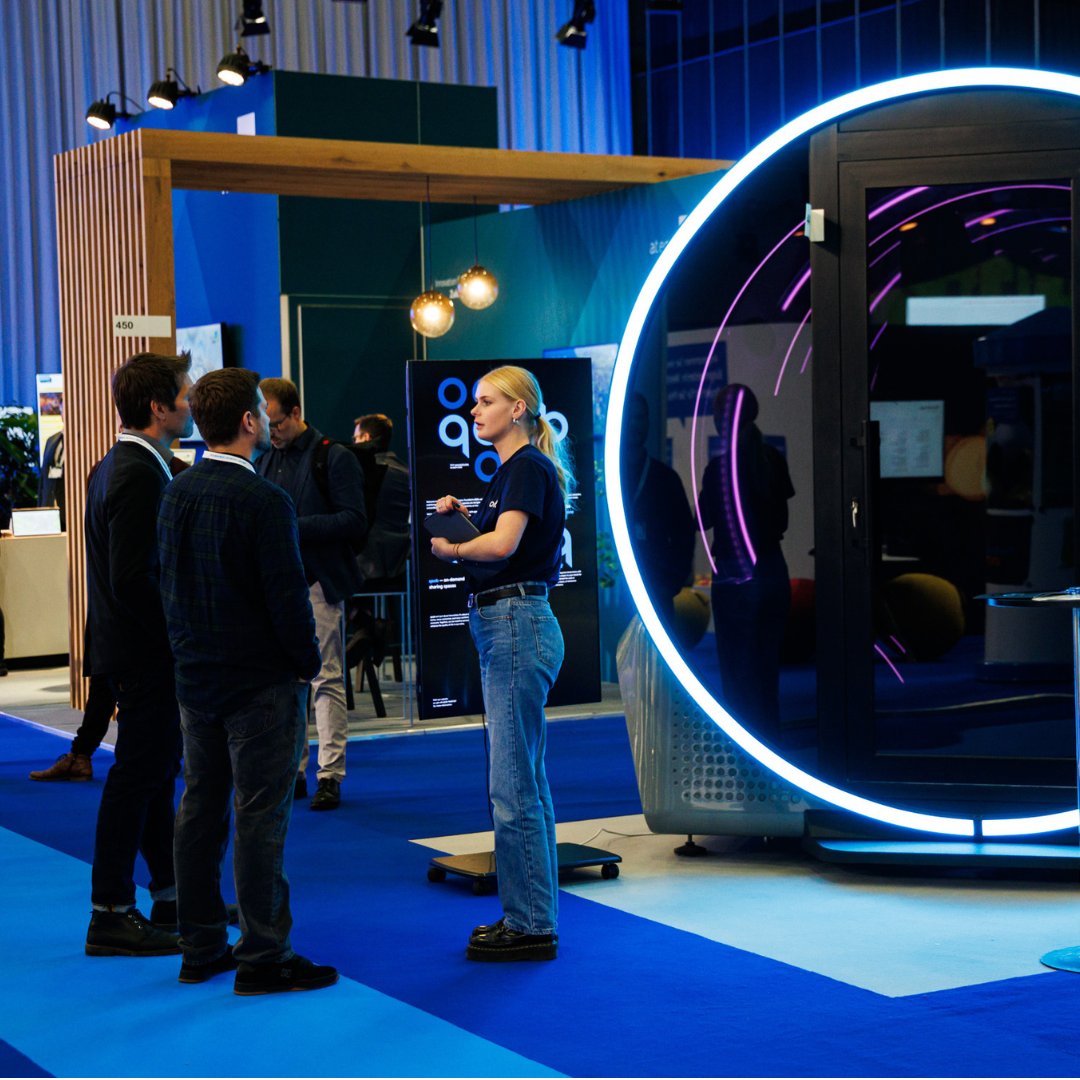 qoob_offical's tweet image. We&apos;re thrilled to announce our participation in the @SmartCountryCon exhibition in #Berlin , happening right now from November 7 to 9!

At qoob, we&apos;re on a mission to create a culture of personal space in public places.