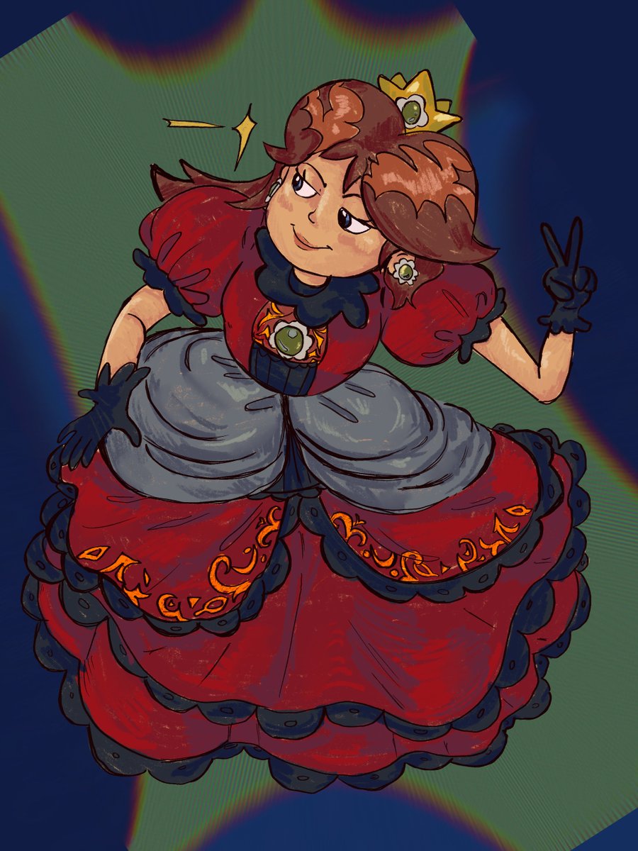 hi hi ! got to draw this daisy recently as a commission for <a href="/Radi0Show_/">RadioShow</a>  ... had so much FUN! i love drawing mario characters :0)