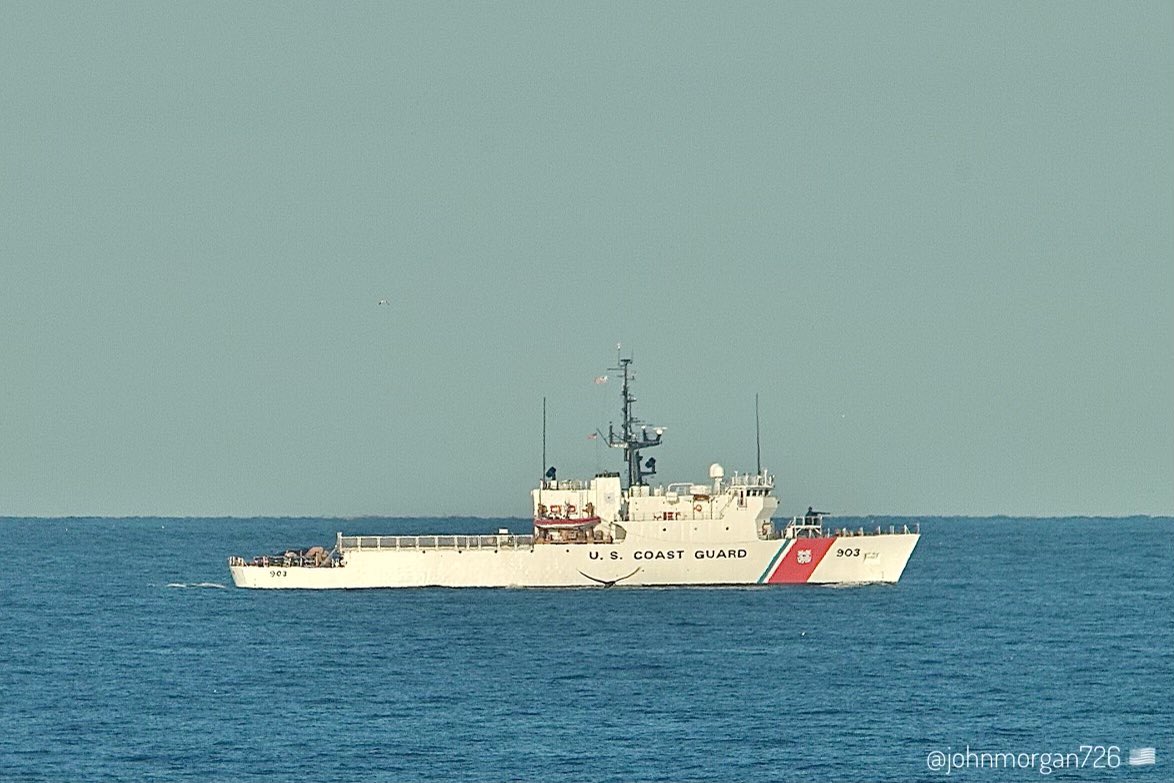 USCGC Harriet Lane (WMEC-903) Famous-class medium endurance cutter leaving Portsmouth, Virginia - November 8, 2023 #uscgcharrietlane #wmec903

SRC: TW-<a href="/johnmorgan726/">John Morgan</a>