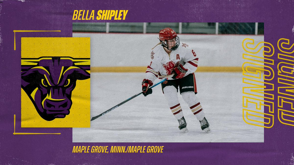 Signed, sealed & delivered - welcome to the #MavFam @_bellashipley @MinnStWHockey
