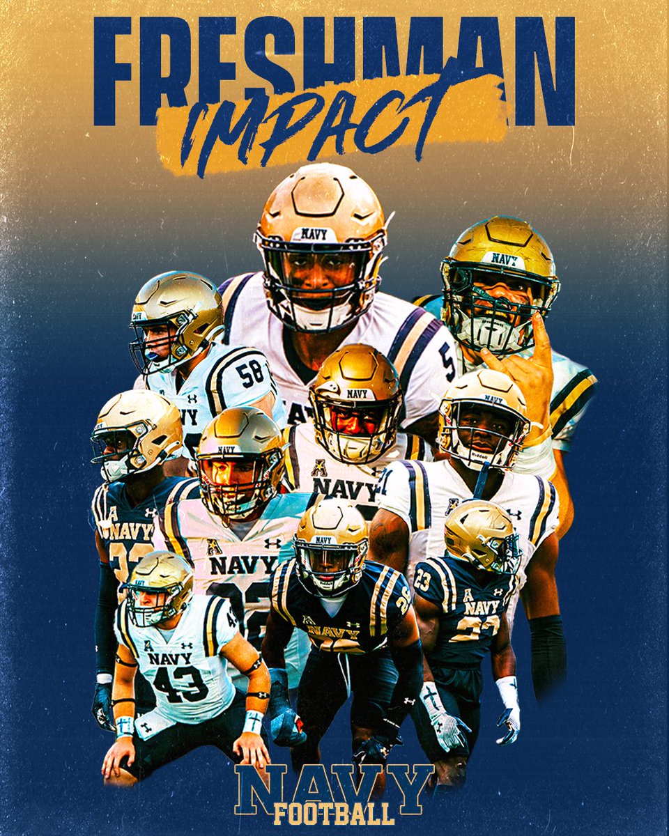 NavyFBrecruit's tweet image. !͓̽!͓̽!͓̽🔟!͓̽!͓̽!͓̽

Freshmen impacting our football program! The best players play!

#GoNavy | #Soar24 | #LetsFly25
