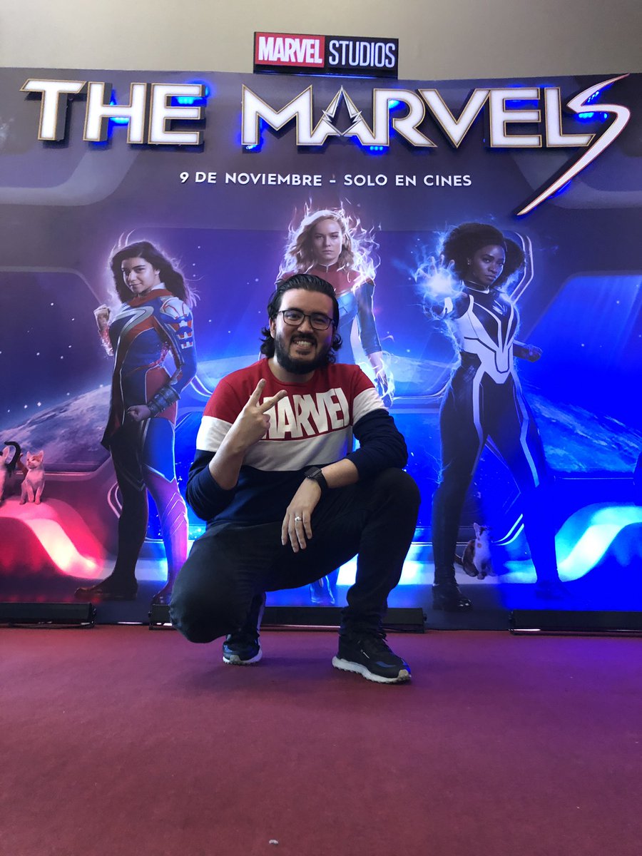 ElMan_DelCine's tweet photo. Satisfecho y contento por lo que ví.
#TheMarvels es una peli muy divertida y con equilibrio en sus protagonistas. Quiero ver más de #KamalaKhan en cines 😝

Ojo con los spoilers, que no les dañen la experiencia 😉

Gracias @CinecolorCol y @MarvelLATAM por la invitación https://t.co/e1lp9kXhjm