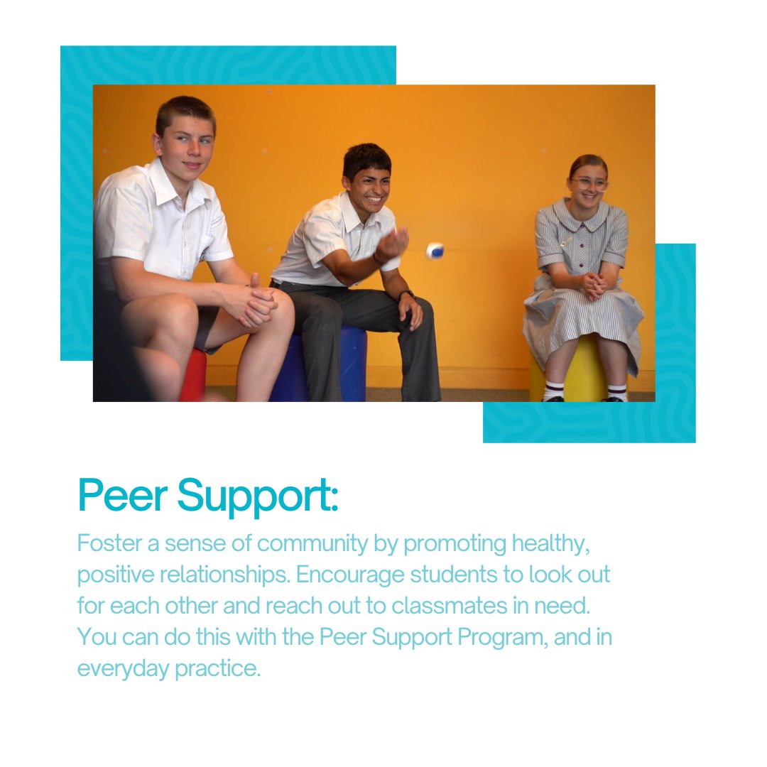 Here are 3 tips create a supportive and positive classroom environment 👇🏼  

By implementing these strategies, teachers can play a vital role in supporting their students' mental health and wellbeing. 🌟 

#TeacherTips #StudentWellBeing #mentalhealthawareness
