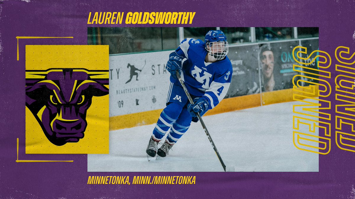 Welcome aboard, @LaurenGoldswor4 @MinnStWHockey