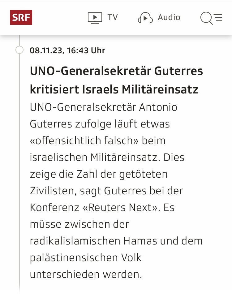 Timotheus Bruderer (@tbruderer) on Twitter photo Und wieder will es die #UNO nicht begreifen, dass es die #Hamas ist, die Zivilpersonen nicht von Terroristen (also sich selbst) unterscheidet und nicht #Israel. 🇮🇱Während Israel Fluchtkorridore in #Gaza errichtet, benutzt die Hamas ihre eigene Zivilbevölkerung als Schutzschilde. Und wieder will es die #UNO nicht begreifen, dass es die #Hamas ist, die Zivilpersonen nicht von Terroristen (also sich selbst) unterscheidet und nicht #Israel. 🇮🇱Während Israel Fluchtkorridore in #Gaza errichtet, benutzt die Hamas ihre eigene Zivilbevölkerung als Schutzschilde.