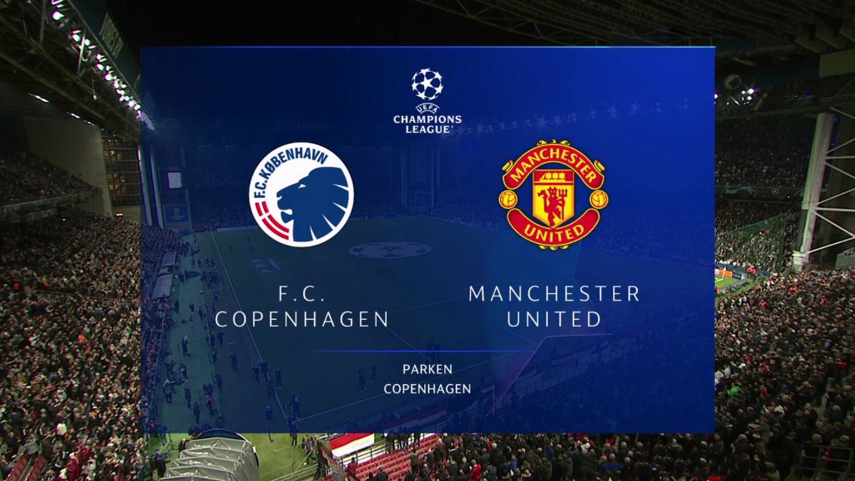 Full Match: Copenhagen vs Manchester United