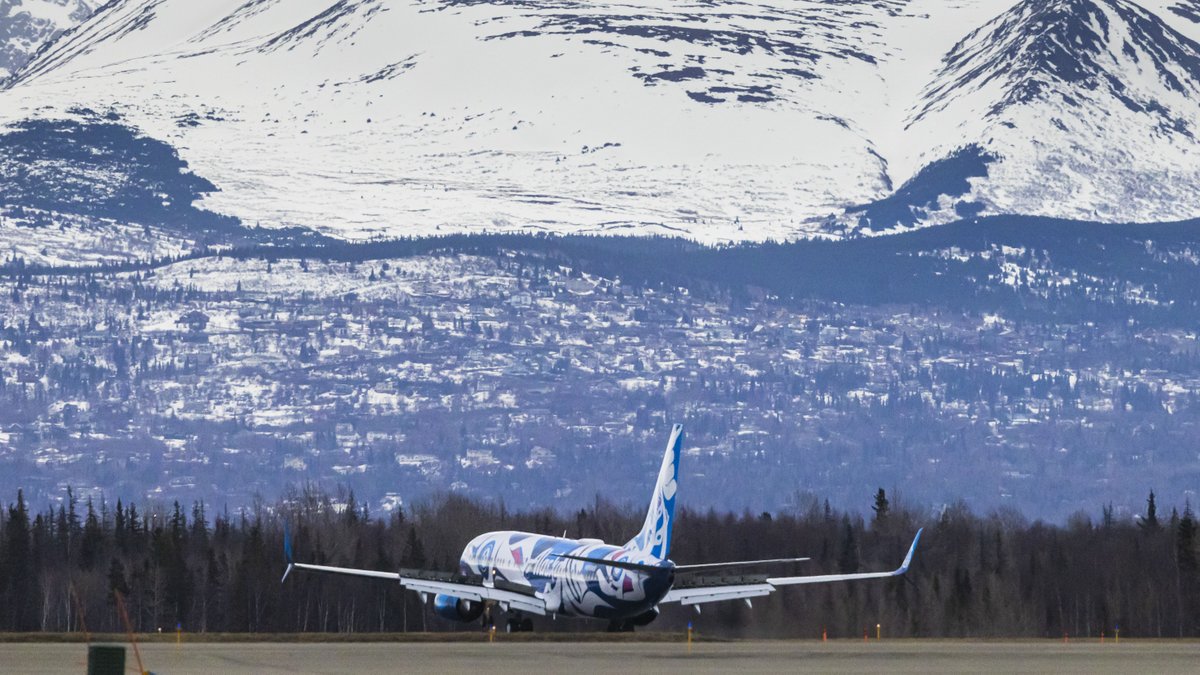 AlaskaAir's tweet image. “This plane is confirmation that the art, language &amp;amp; culture that our Ancestors hoped to pass on is not only alive &amp;amp; well but is thriving. It's a statement for all Indigenous people that we are still here.” – Dawn Smith, Tsimshian, clan is wolf. Co-Chair, Native Employee Network