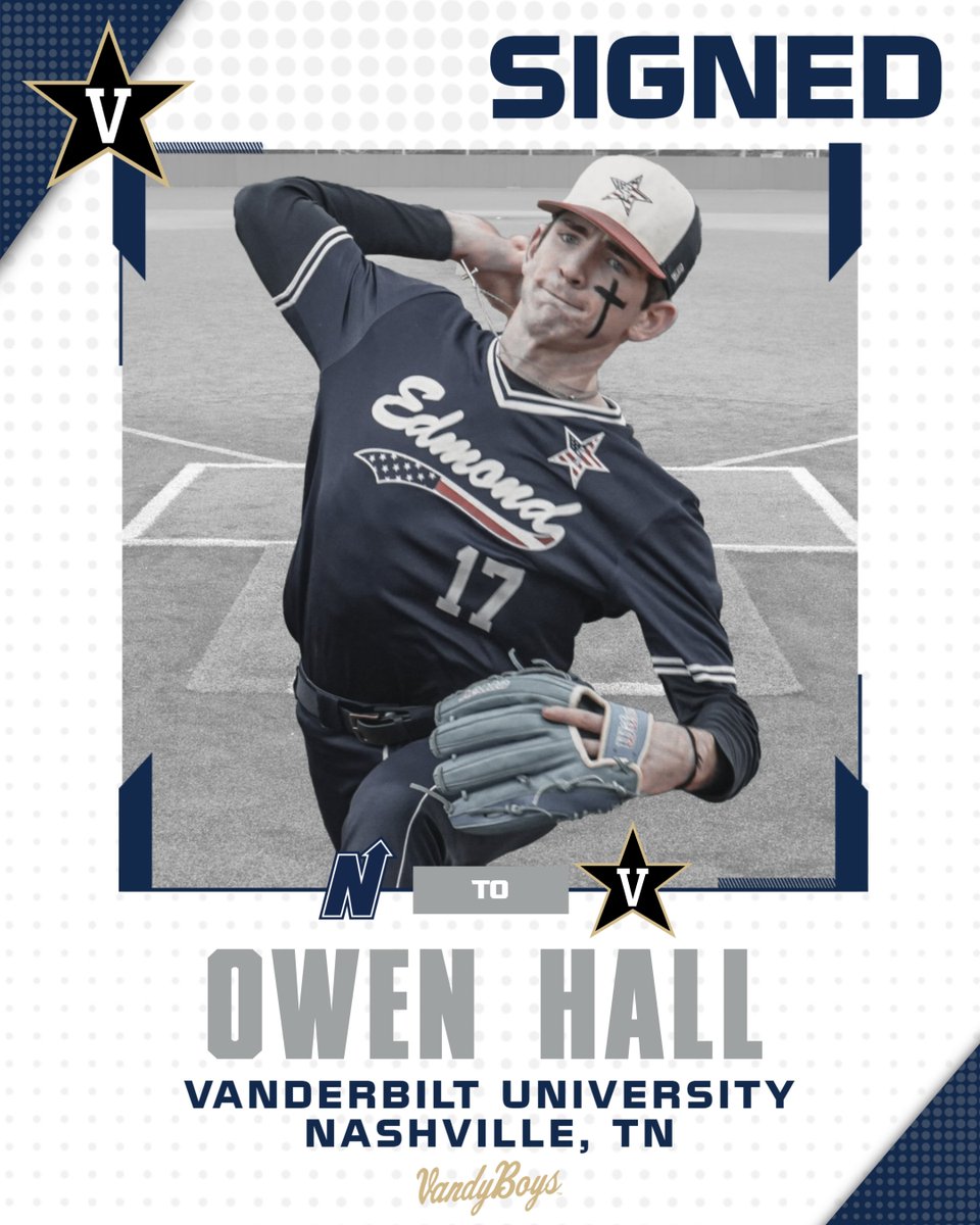 Congrats to Owen Hall on signing to play baseball at Vanderbilt University! #HuskyNation #uN1ty